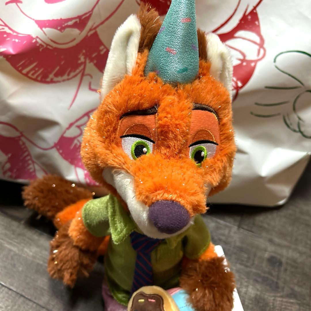 【新品タグ付】ニック・ワイルド ぬいぐるみ 10TH 10周年　ズートピア