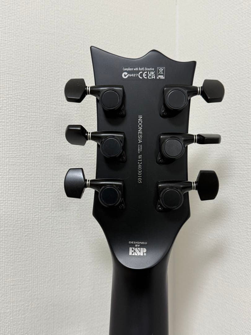 LTD EC-256 Black Satin セイモアダンカン