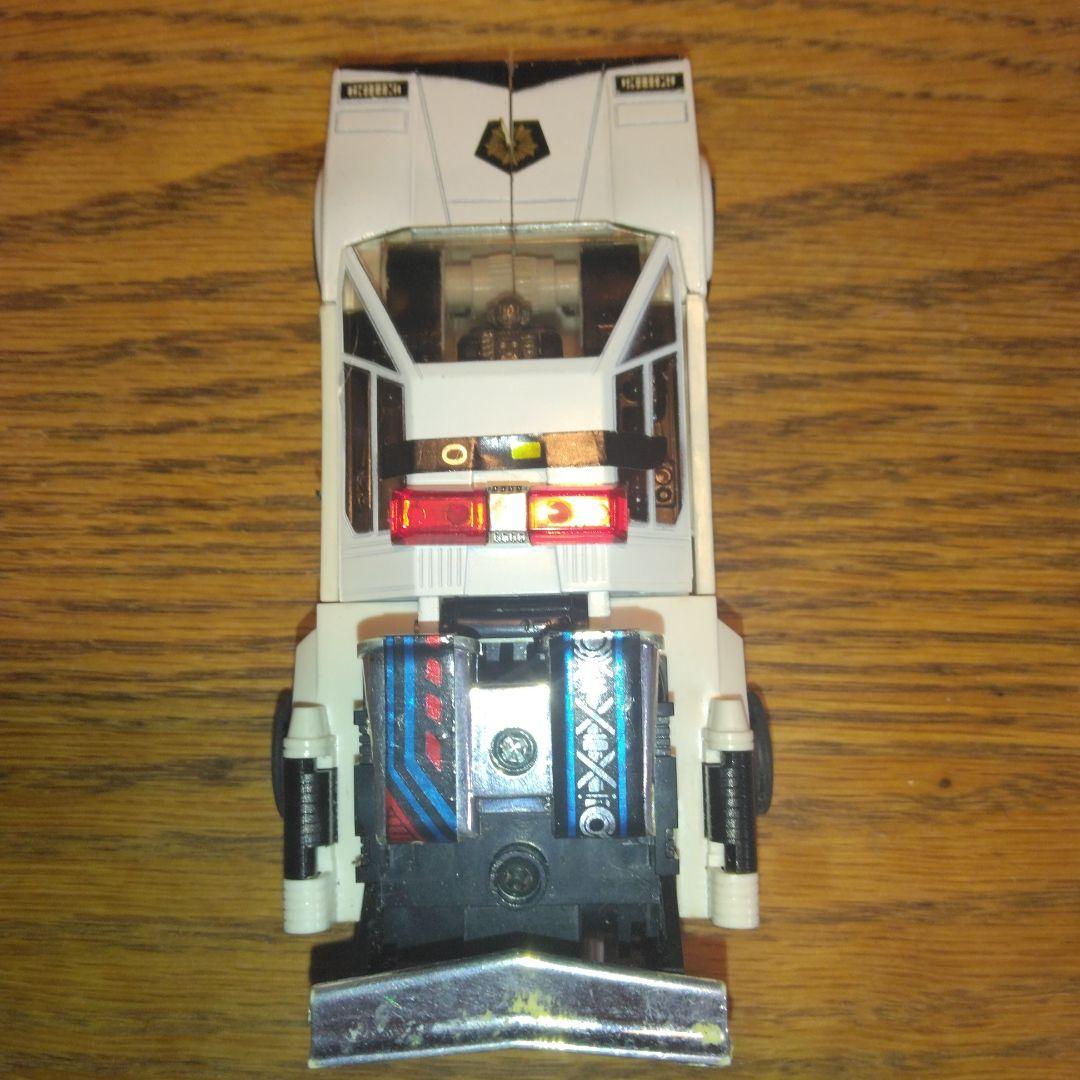 昭和レトロ　ダイアクロン　カーロボット　カウンタック LP500S パトカー