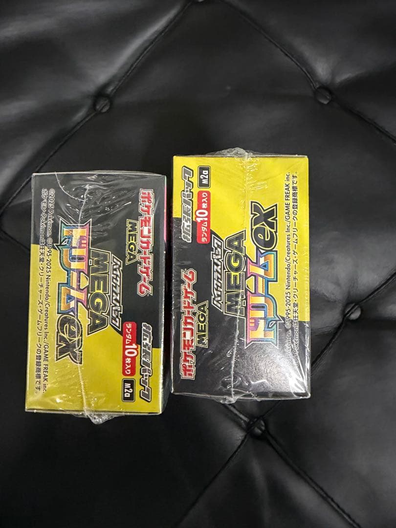 ポケモンカードゲーム MEGA ドリームEX 2BOX新品未開封シュリンク付き