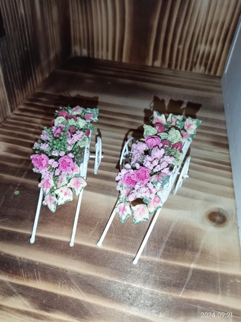 ミニチュア　花壇