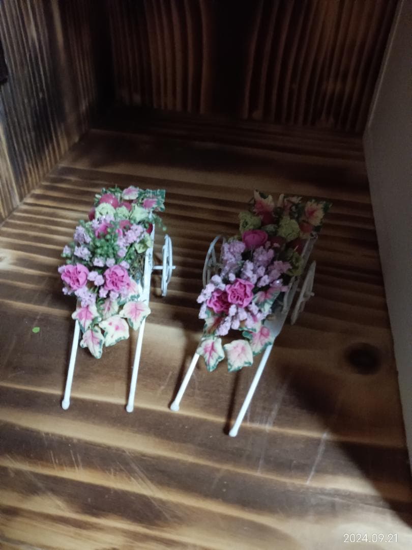 ミニチュア　花壇