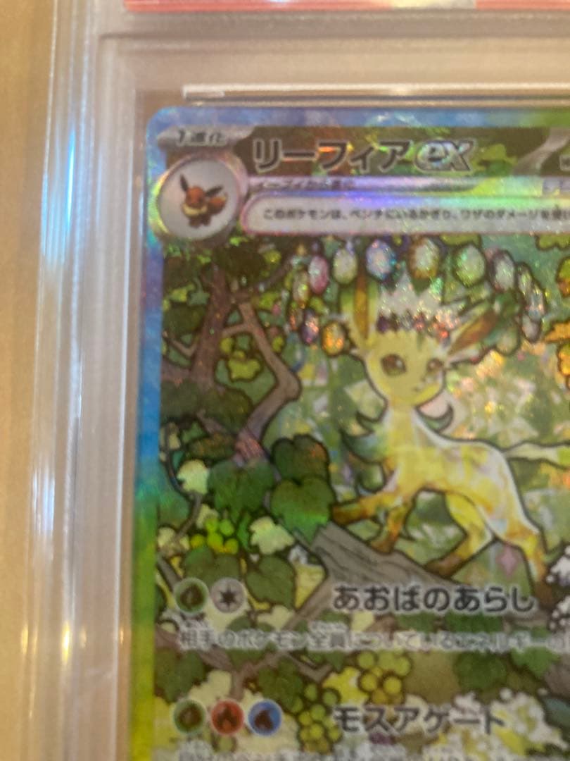 PSA10 リーフィアex SAR SV8a テラスタルフェスex おまけ