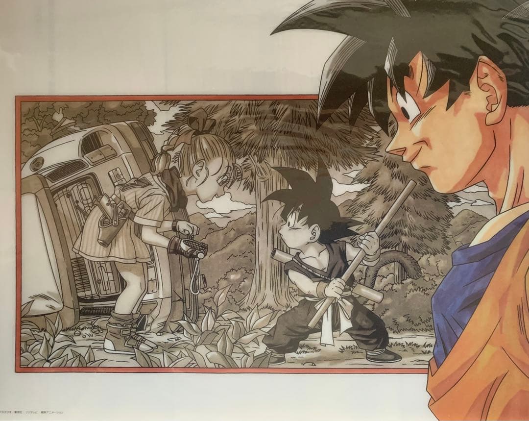 新品 ドラゴンボール 鳥山明 イラスト ビジュアルボード 全6種フルセット