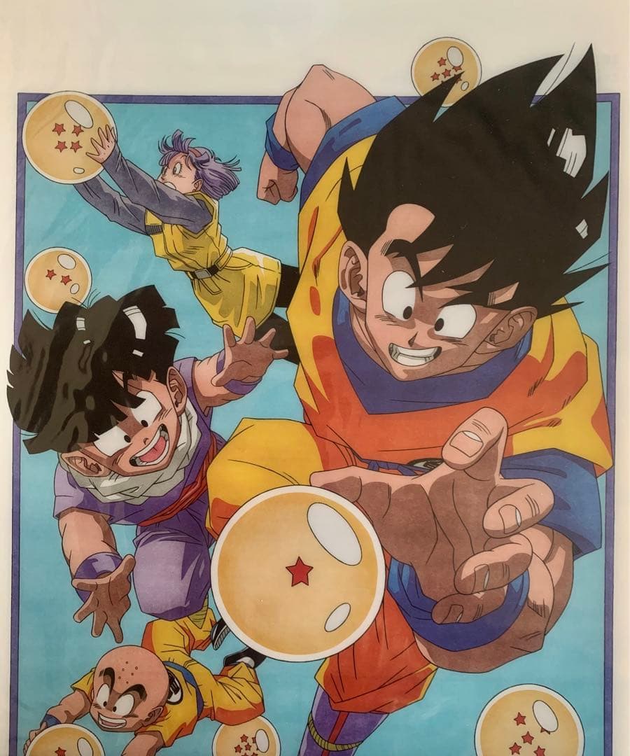 新品 ドラゴンボール 鳥山明 イラスト ビジュアルボード 全6種フルセット