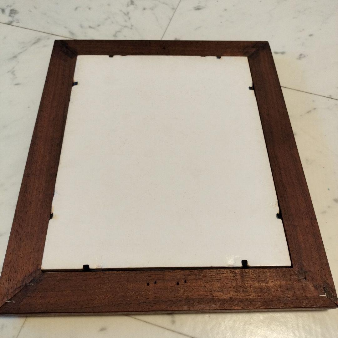 ハワイHAWAIIコアウッド製額縁1990年代当時物②ビンテージ