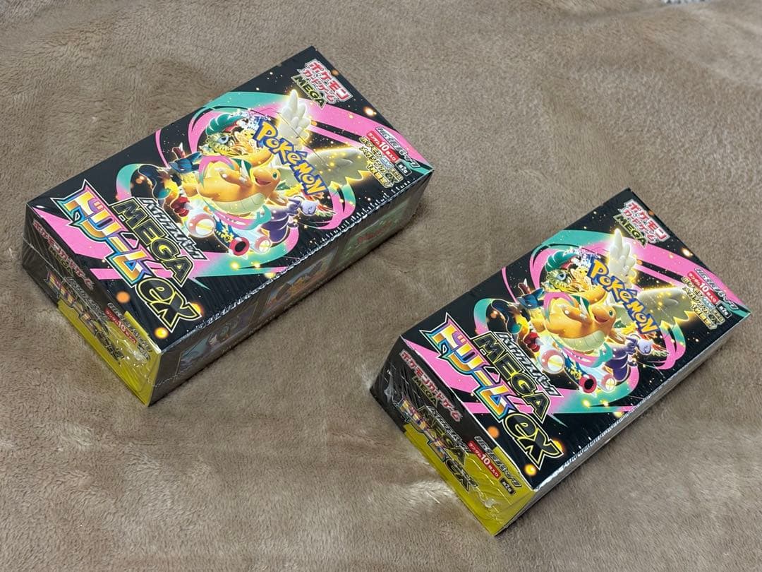 ポケモンカード ハイクラスパックMEGAドリームex シュリンク付BOX 2箱