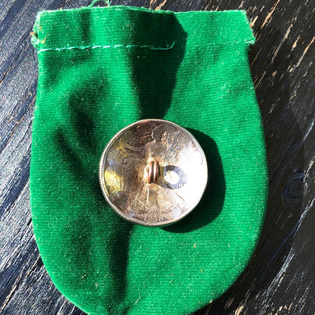 ゴローズ タガネ入りハーフダラーモルガン コンチョ メンズ