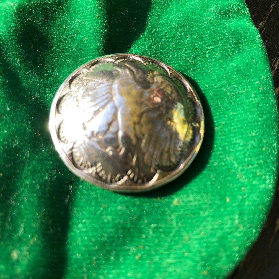 ゴローズ タガネ入りハーフダラーモルガン コンチョ メンズ