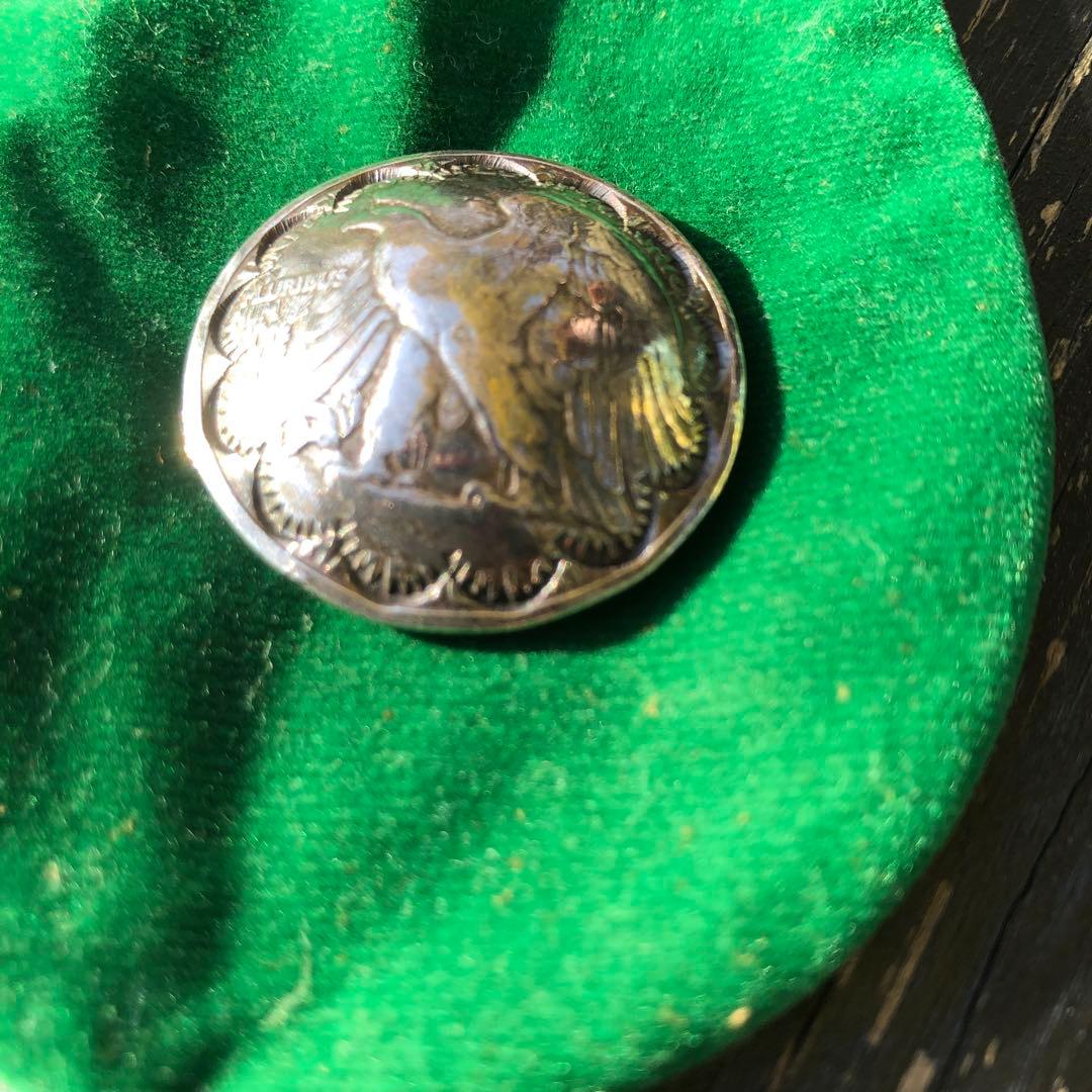 ゴローズ タガネ入りハーフダラーモルガン コンチョ メンズ