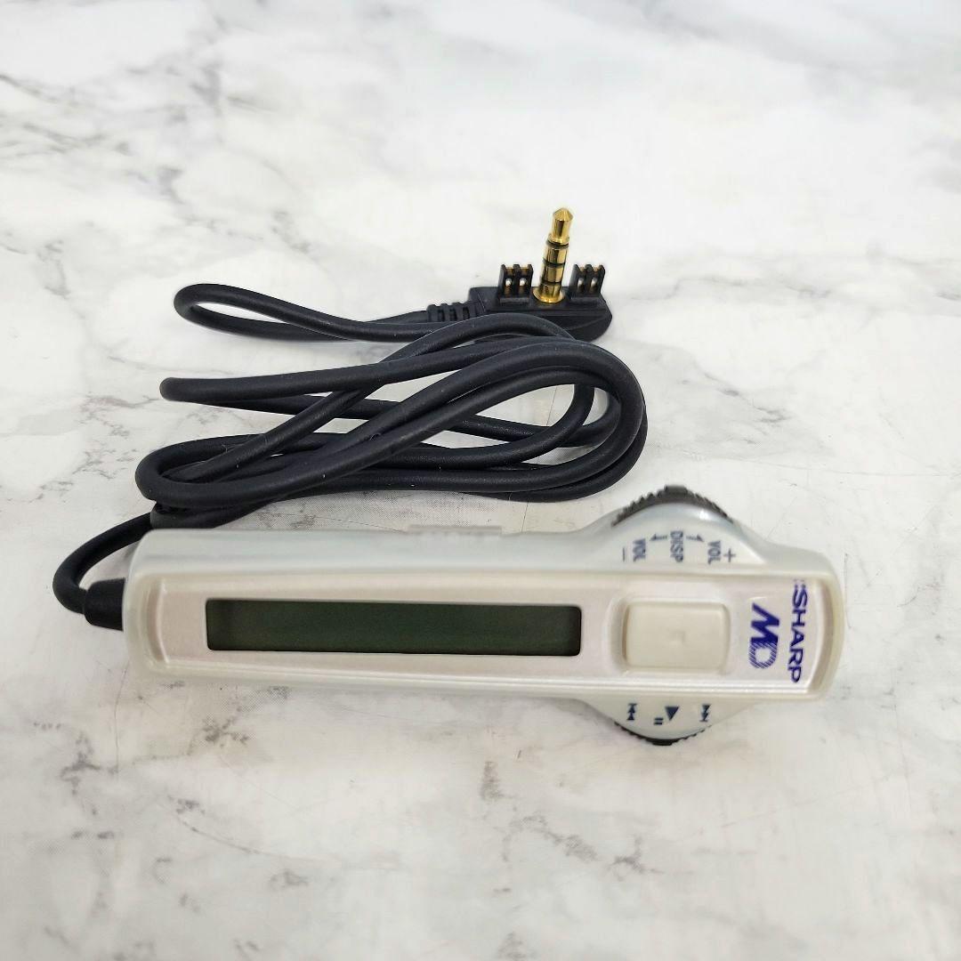 SHARP MDヘッドホンプレーヤー MD-ST55-R付属品付（通電確認済み）