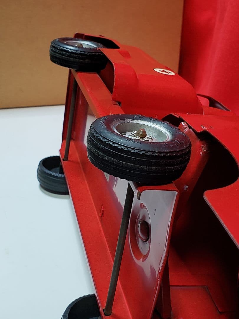 TEXACO 赤 タンクローリートラック　 全長６０cm！