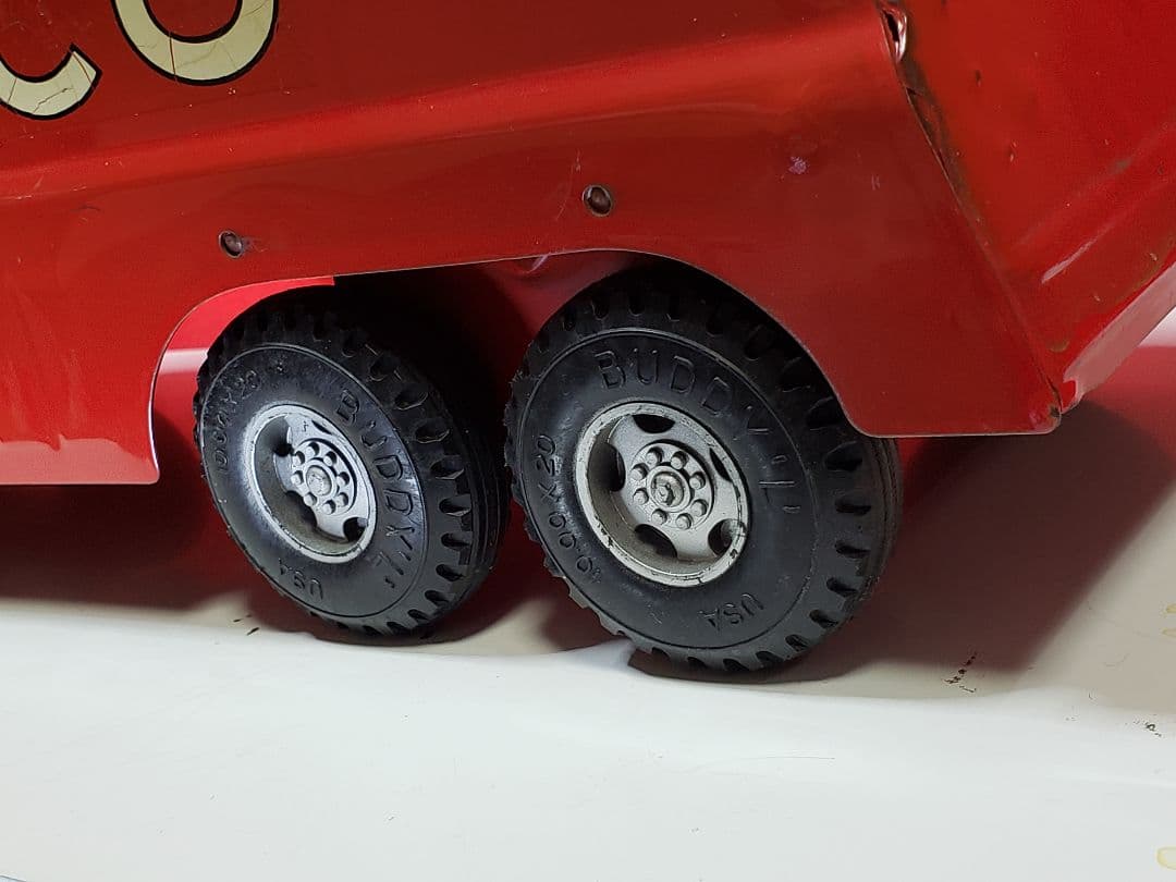 TEXACO 赤 タンクローリートラック　 全長６０cm！