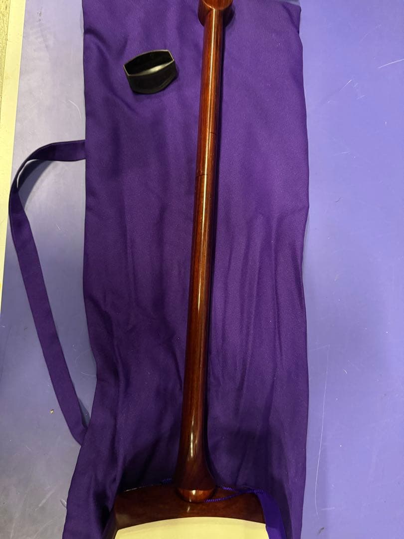 ヴィンテージ 三味線 紫檀 中棹 常磐津 長唄 地唄 民謡 弦楽器 和楽器
