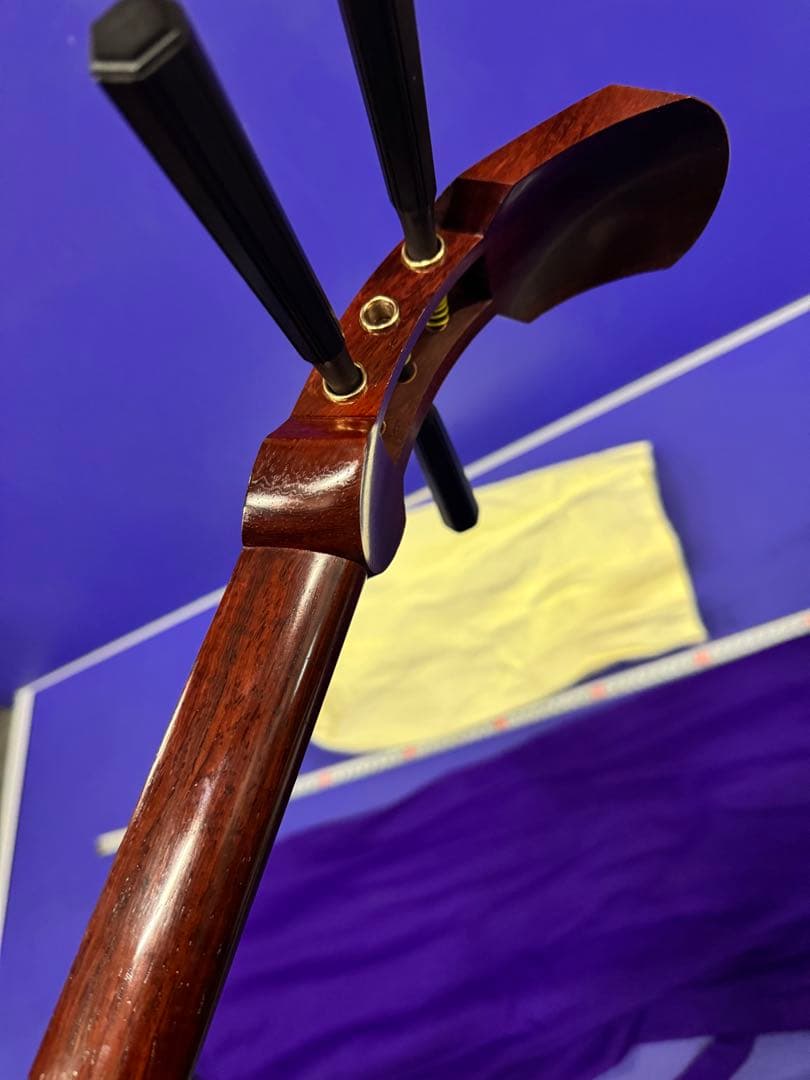 ヴィンテージ 三味線 紫檀 中棹 常磐津 長唄 地唄 民謡 弦楽器 和楽器