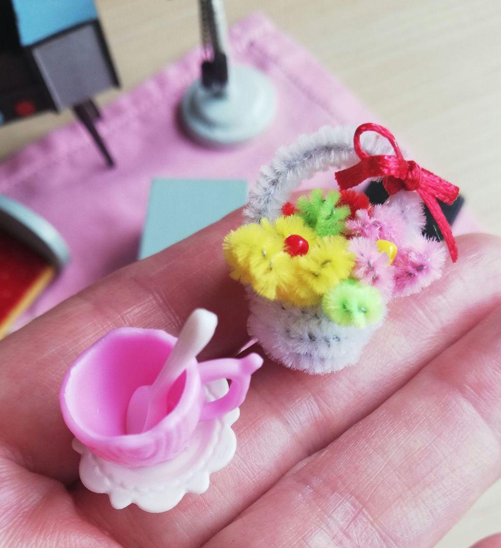 昭和レトロ　お人形遊び　木の家具　ヘロヘロ人形　文化人形