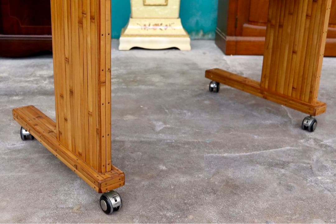 GMIK205○梅里竹芸 Umezato Bamboo Craft 竹家具 机