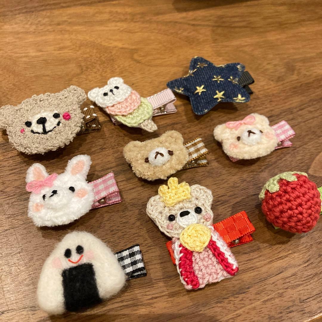 SEVN様ご確認用☆ベビーヘアクリップ