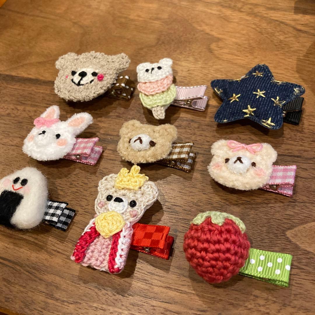 SEVN様ご確認用☆ベビーヘアクリップ