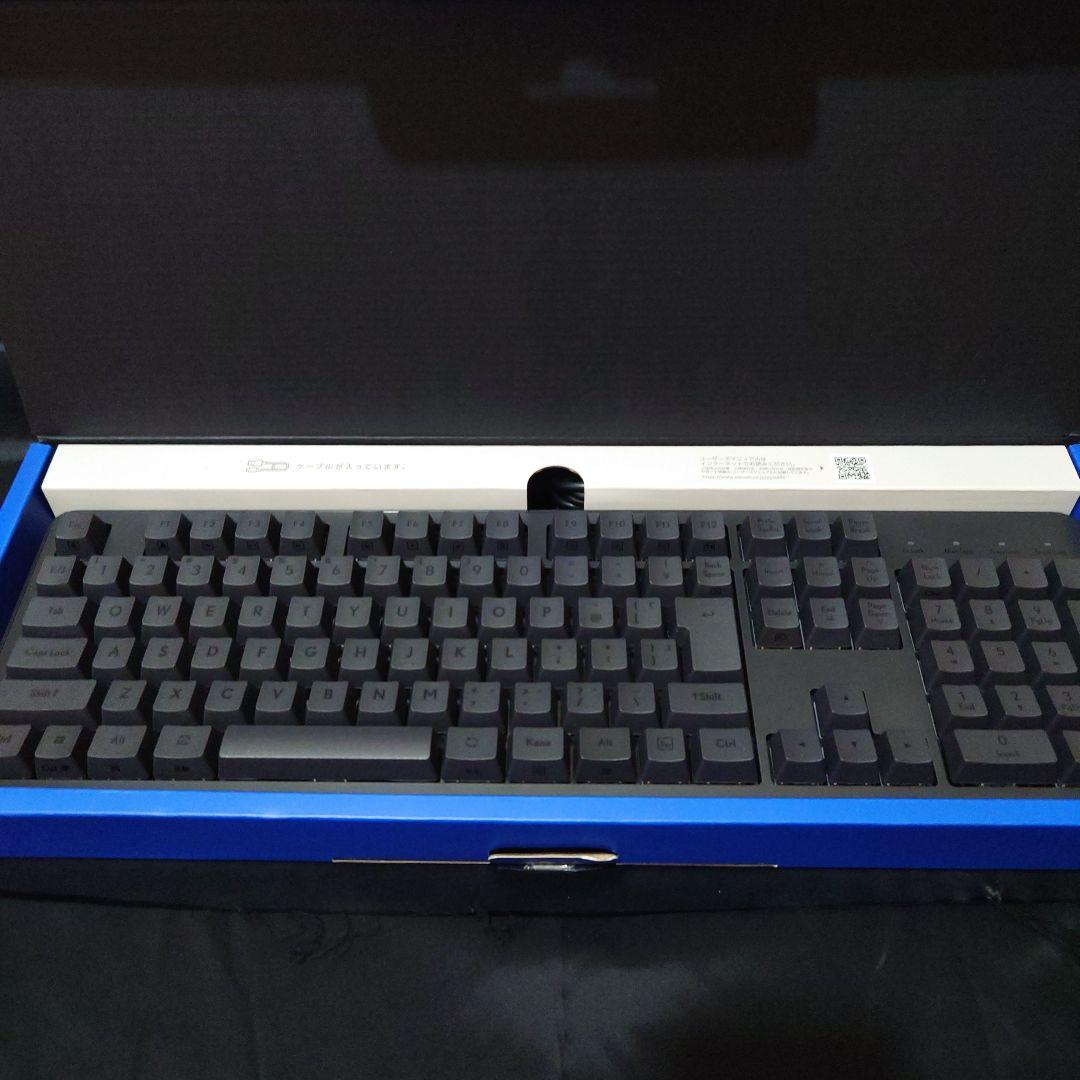 エレコム TK-MC50UKPBK 静音赤軸メカニカルキーボード