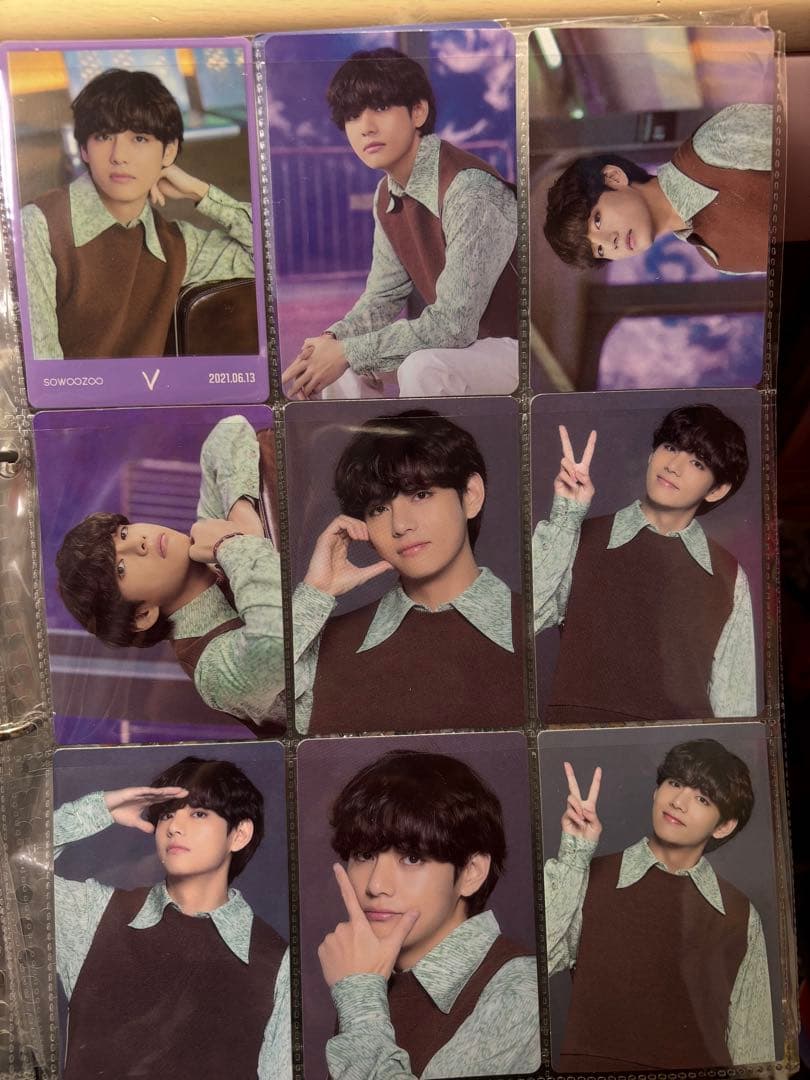 BTS LOVEYOURESELF Final V ミニフォト テテ セット