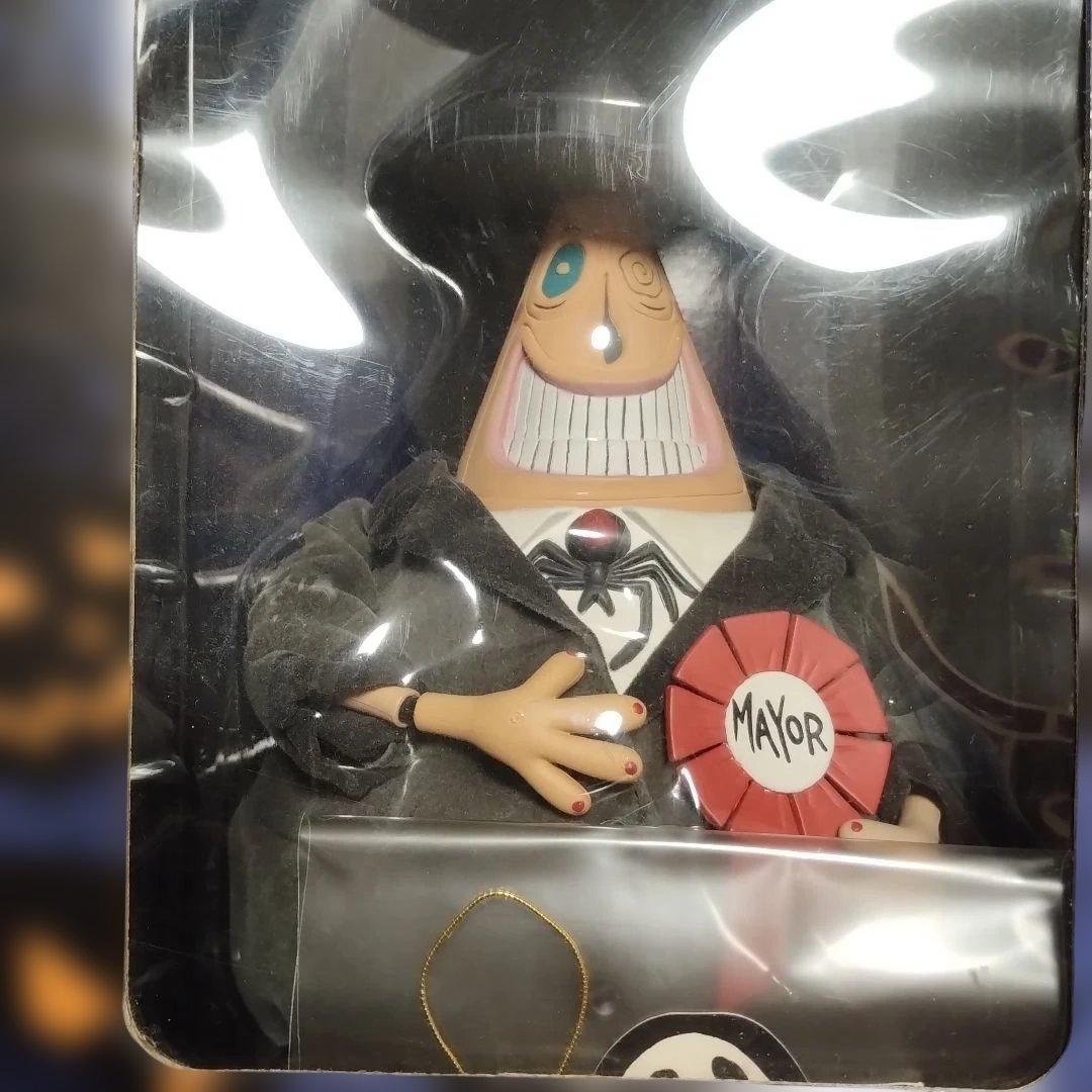 町長　ナイトメア・ビフォア・クリスマス　首回転フィギュア