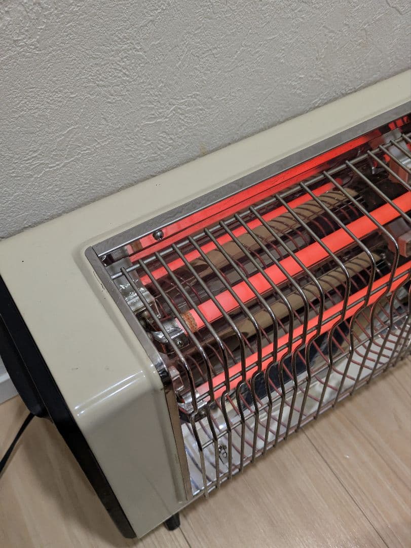 岐阜愛知引取り☑️NATIONALナショナル電気ヒーター スチーム機能付きレトロ