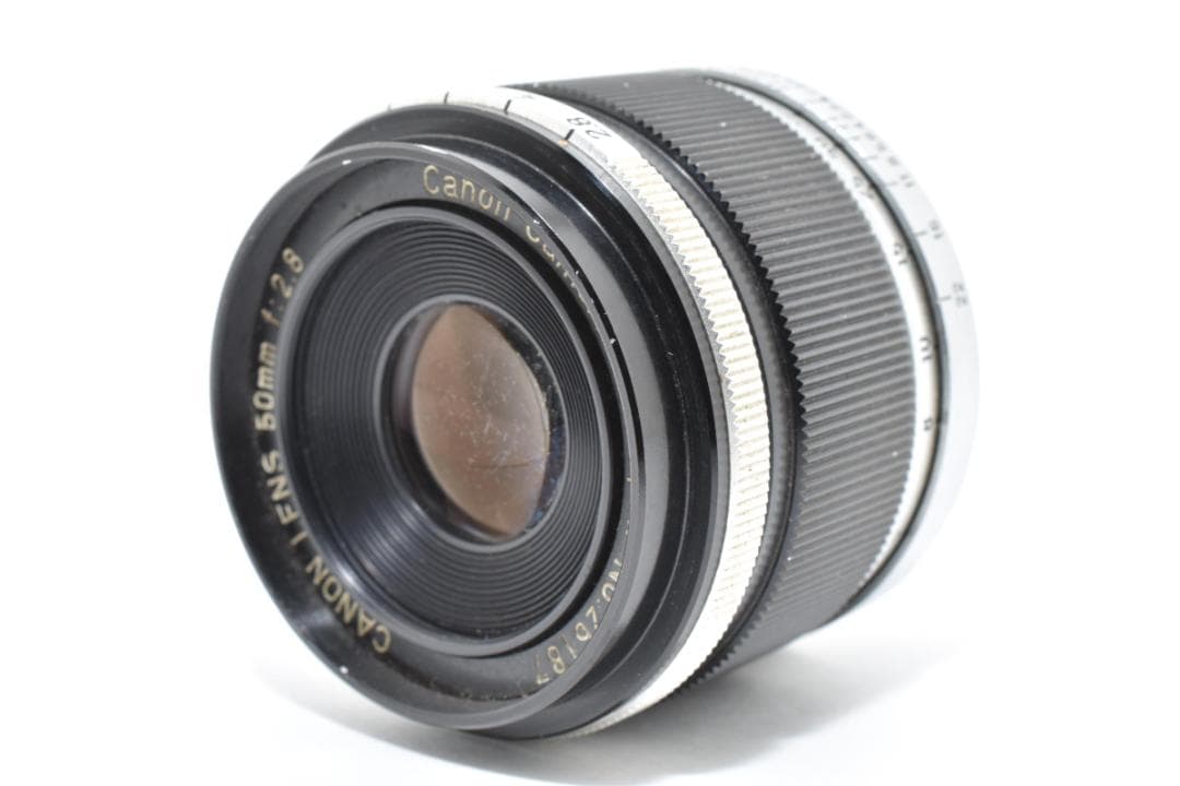 【人気のライカLマウント】 CANON キャノン 50mm F2.8 カメラ