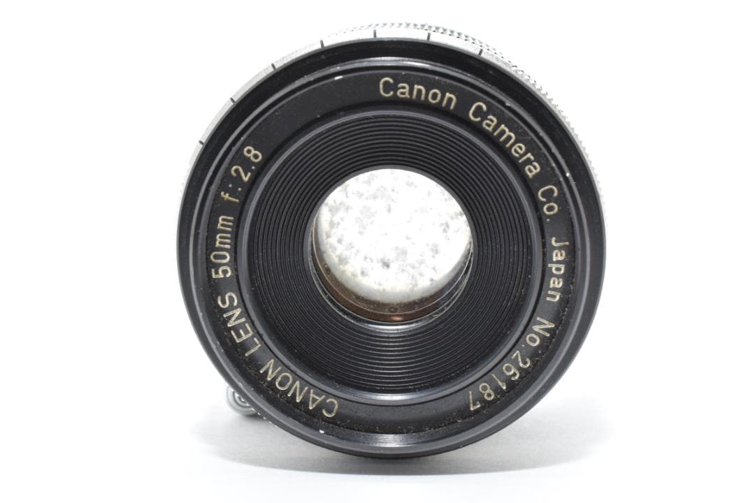 【人気のライカLマウント】 CANON キャノン 50mm F2.8 カメラ