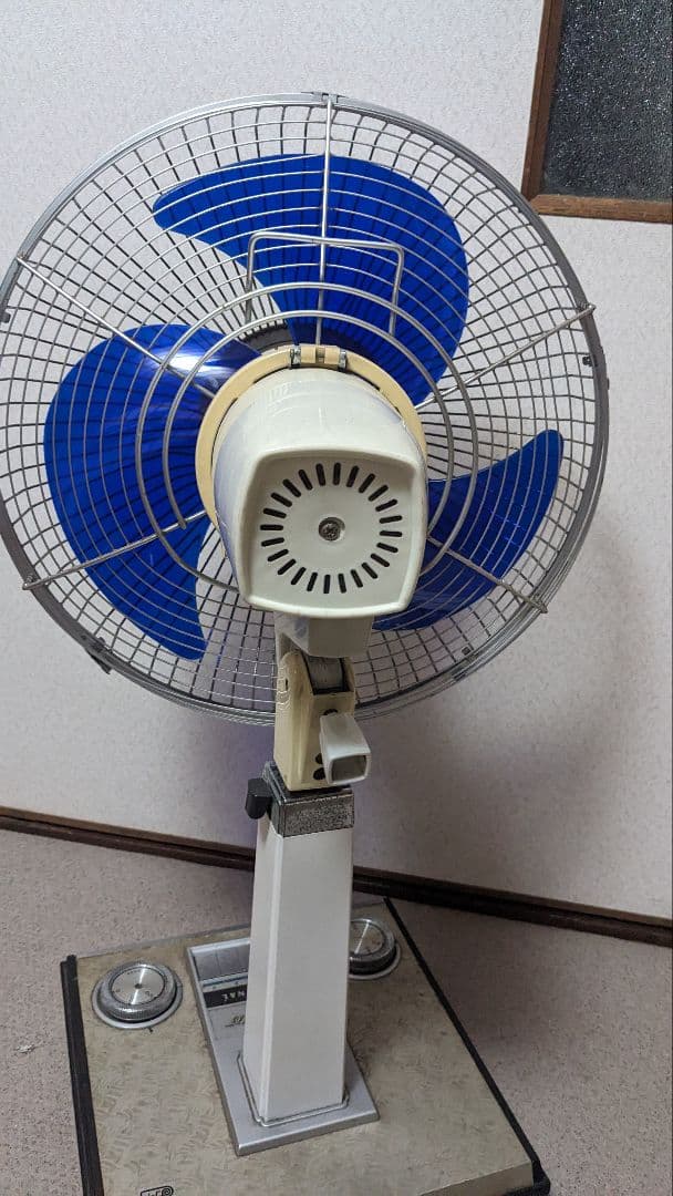 昭和 レトロ* National扇風機　F-35MA/3枚羽根35㎝動作確認済み