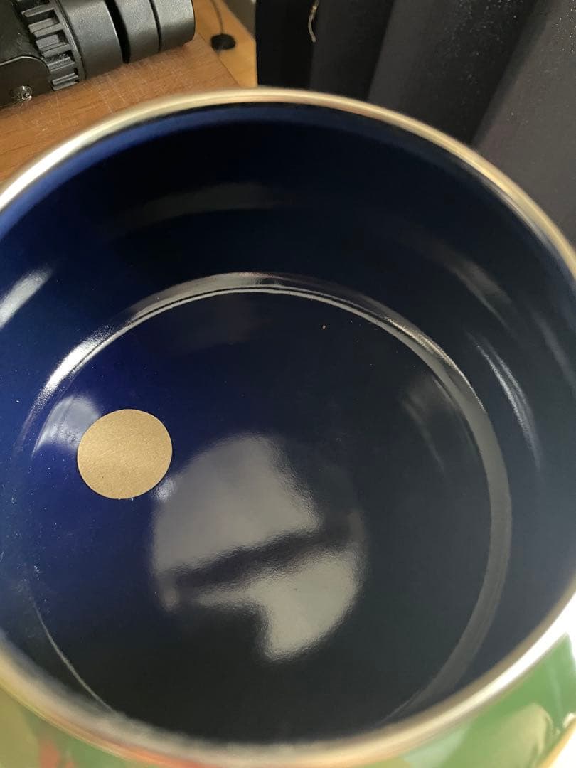 エジリー やかん 緑