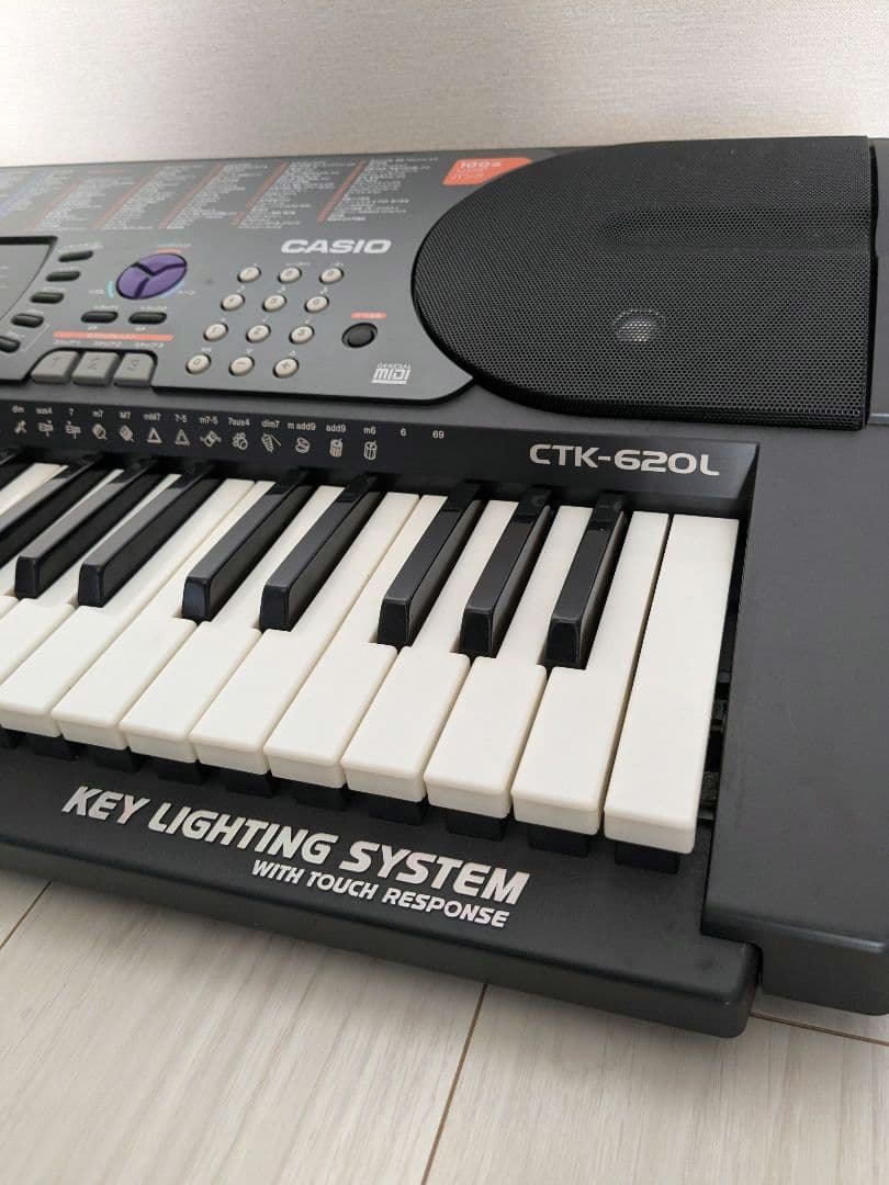 【美品】CASIO 電子キーボード 61鍵 CTK-620L