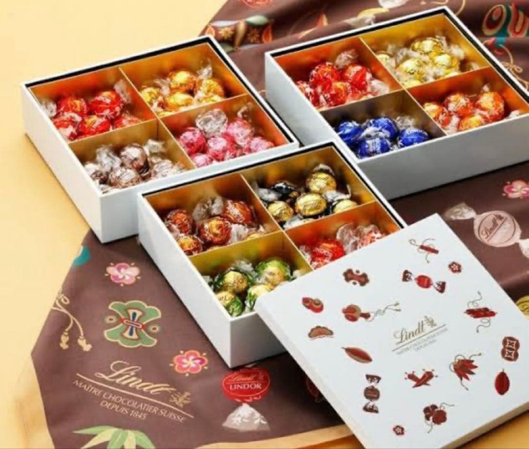 リンドール リンツ限定品 重箱 美品