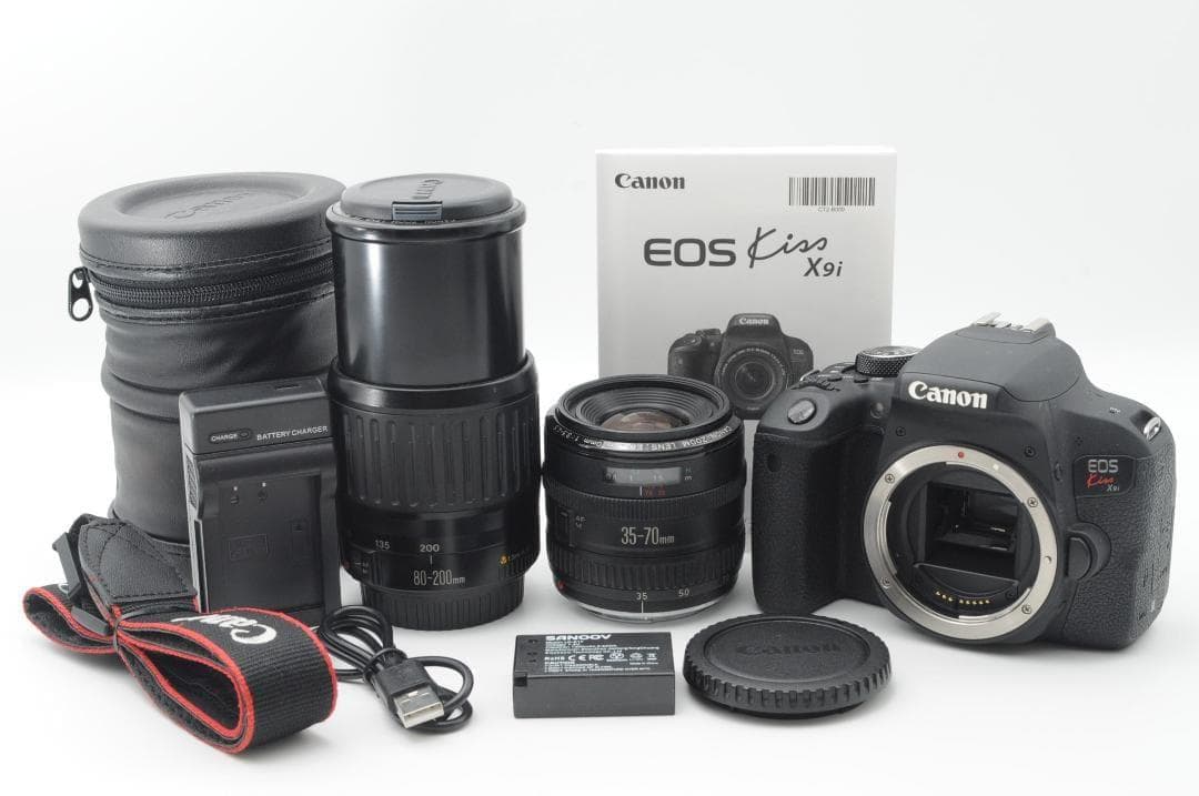 ●新品級●新春初売りSALE● Canon EOS Kiss x9i ダブル