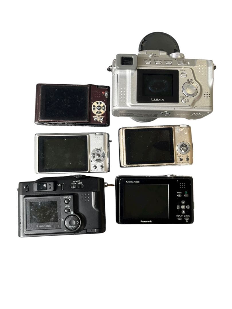パナソニック　コンパクトデジタルカメラ 6台セット　まとめ売り