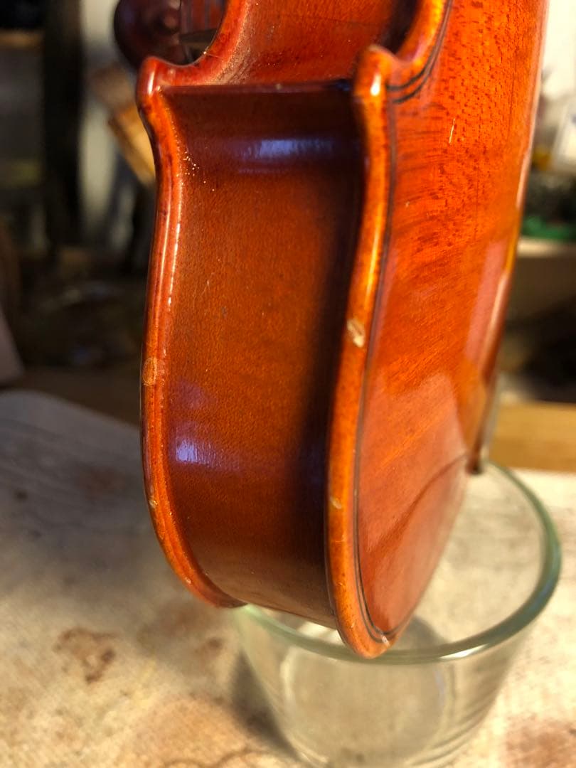 【駒&魂柱調整済】Suzuki分数バイオリンNo220 1/16 1986