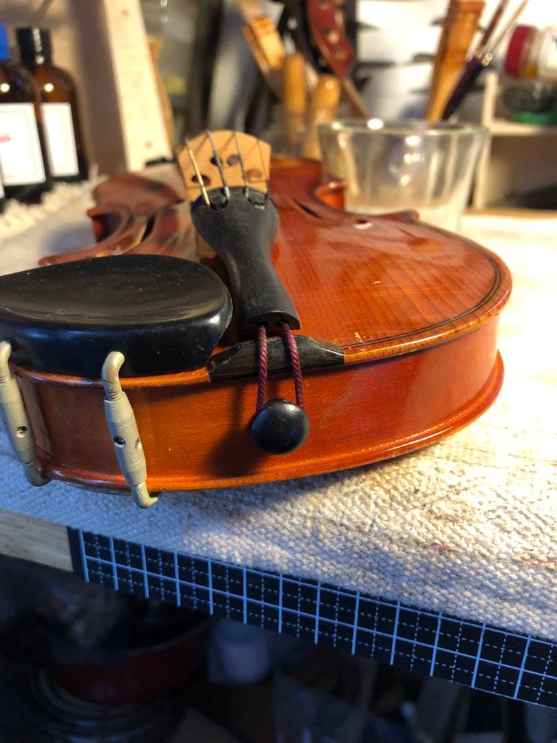 【駒&魂柱調整済】Suzuki分数バイオリンNo220 1/16 1986