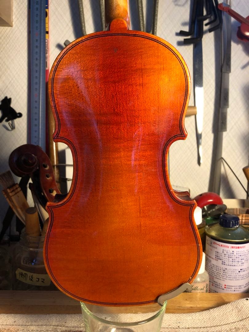 【駒&魂柱調整済】Suzuki分数バイオリンNo220 1/16 1986