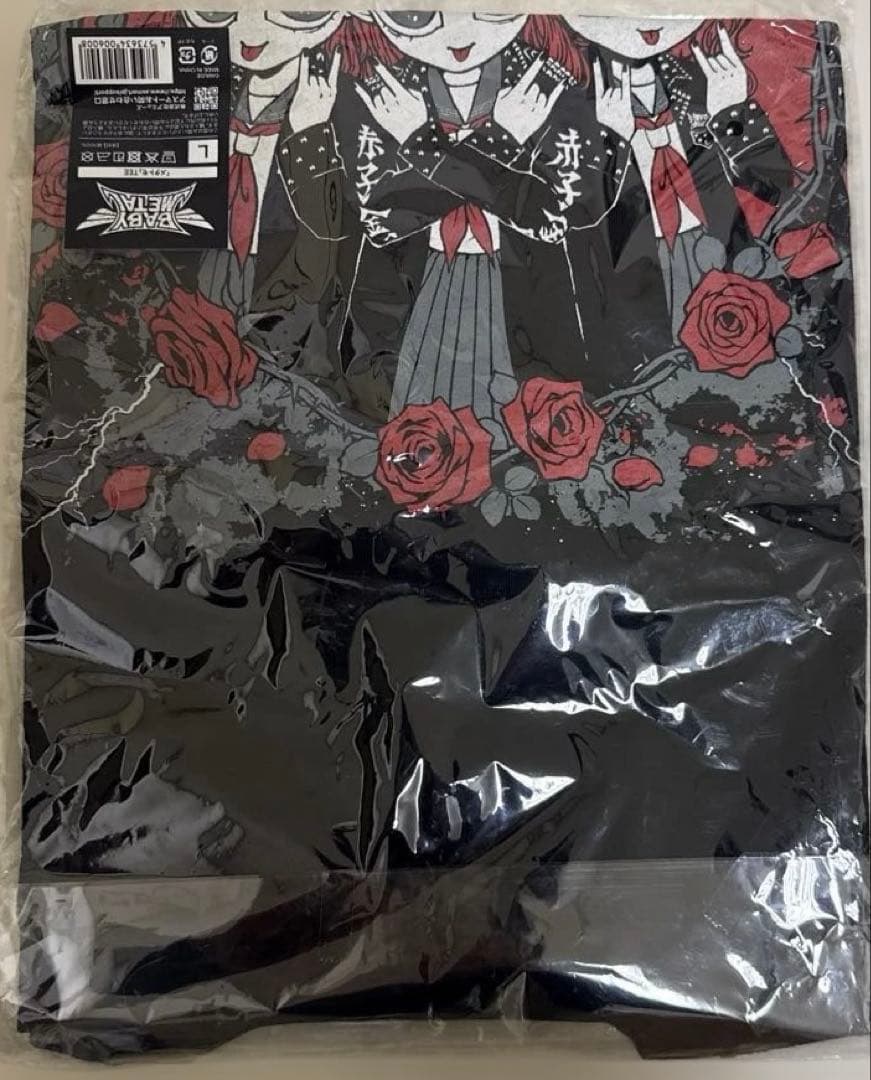 BABY L メタトモTee Lサイズ　メタラジフェス