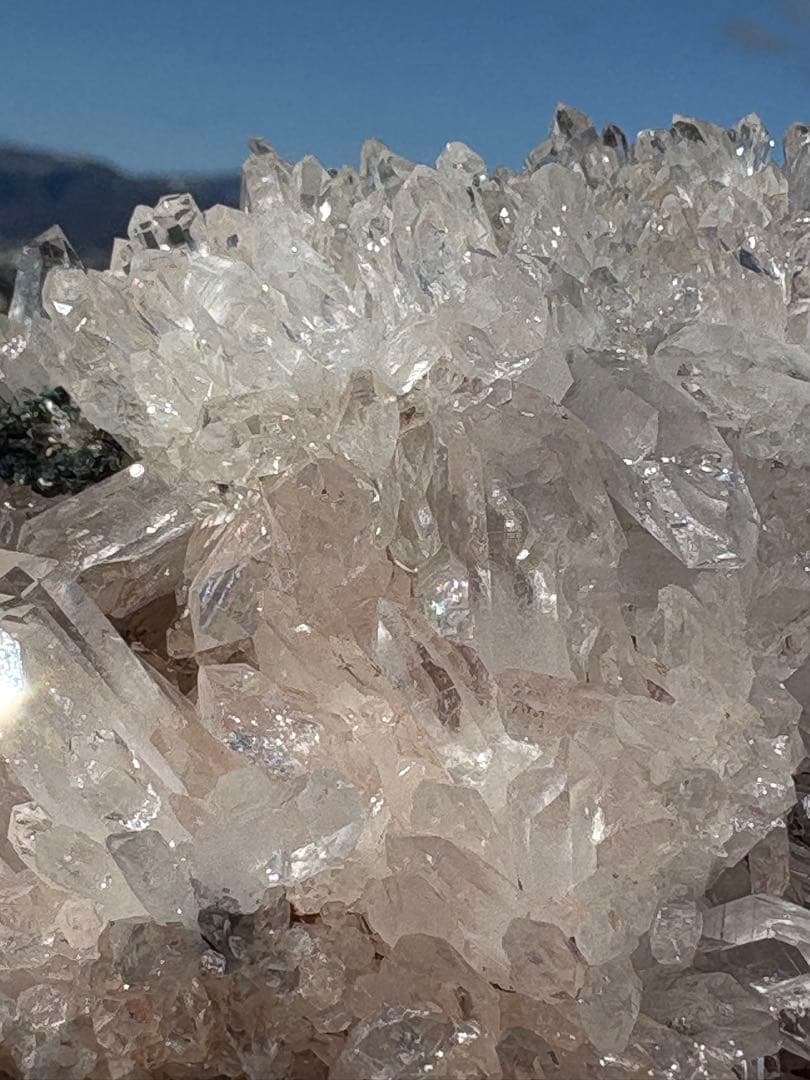 ❗️超レア　極みの逸品　煌めき　ピンク　レムリアン クラスター　透明拔群　キラキラ