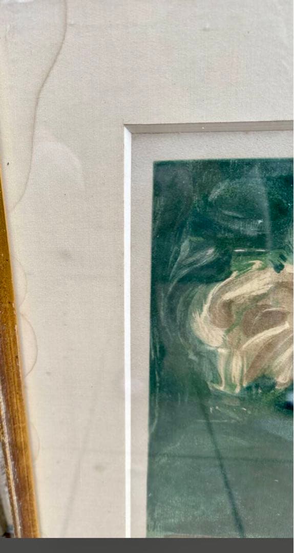 【文化勲章作家】梅原龍三郎「薔薇」103/150 直筆サイン 共シール 真作保証