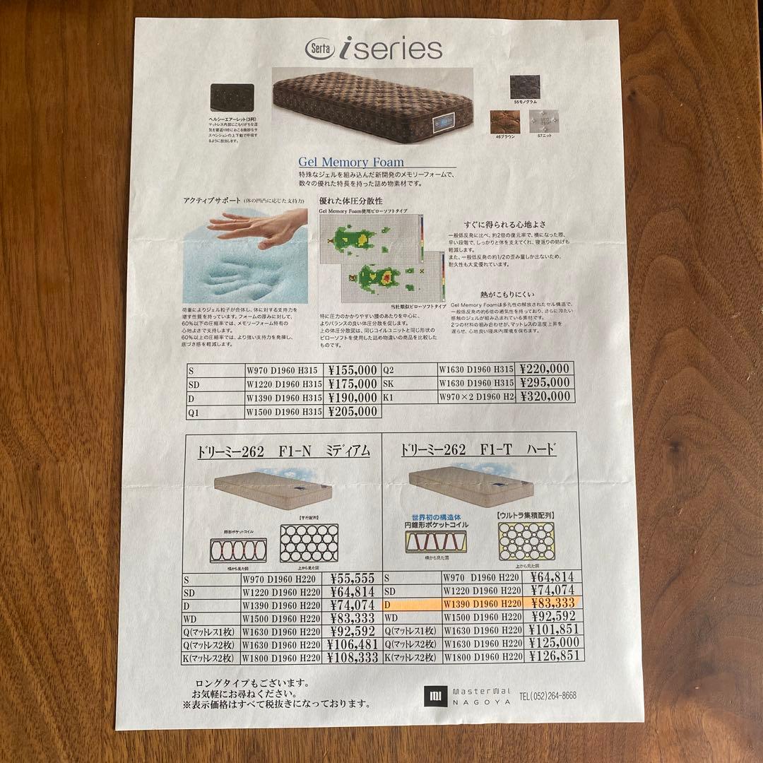 MAYU　マスターウォール　ダブルベッド