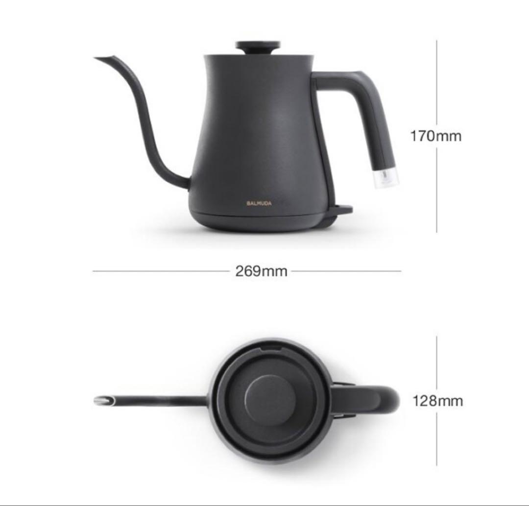 メーカー保証付！2024モデル　BALMUDA The Pot 電気ケトル