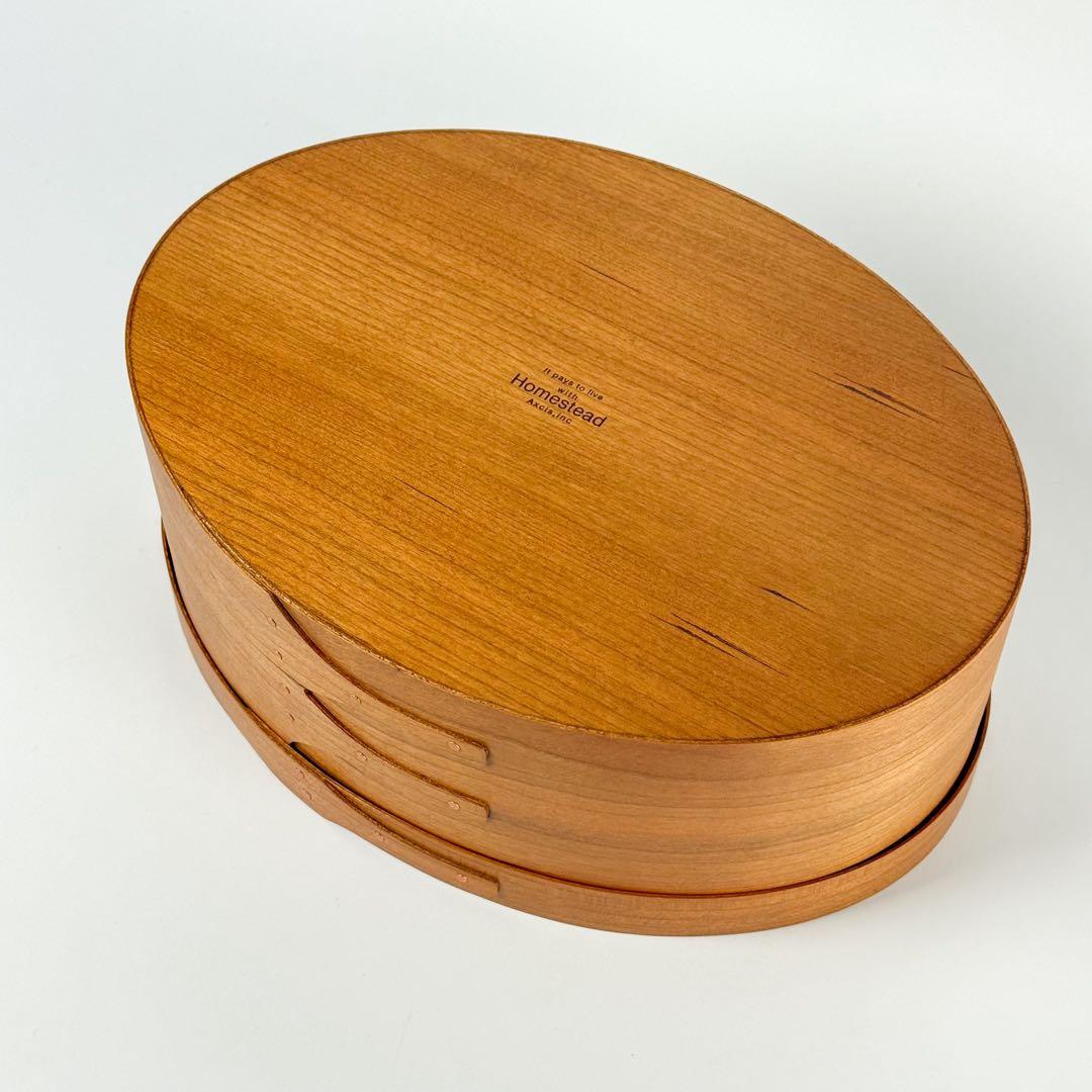 シェーカー オーバルボックス M 小物入れ アクシス