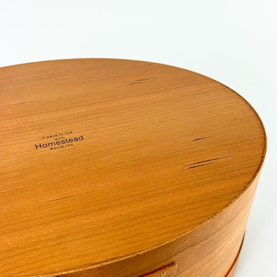 シェーカー オーバルボックス M 小物入れ アクシス