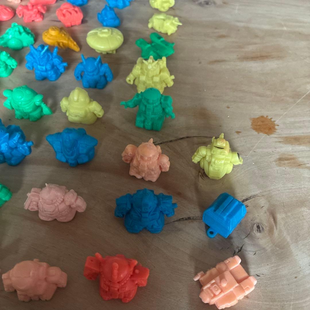 ガン消し91個➕武器など！！！　SDガンダム　ガシャポン戦士