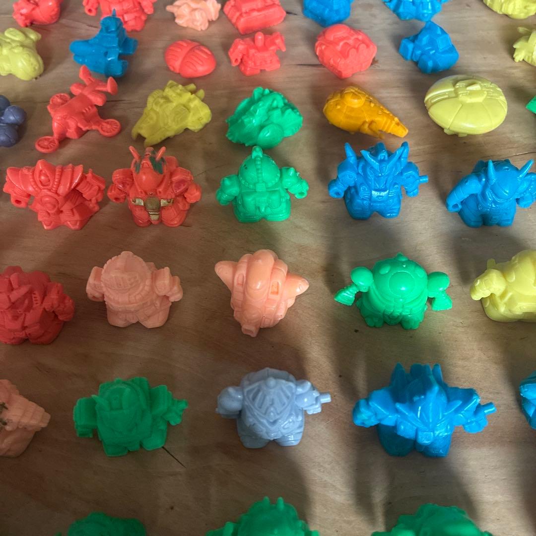 ガン消し91個➕武器など！！！　SDガンダム　ガシャポン戦士