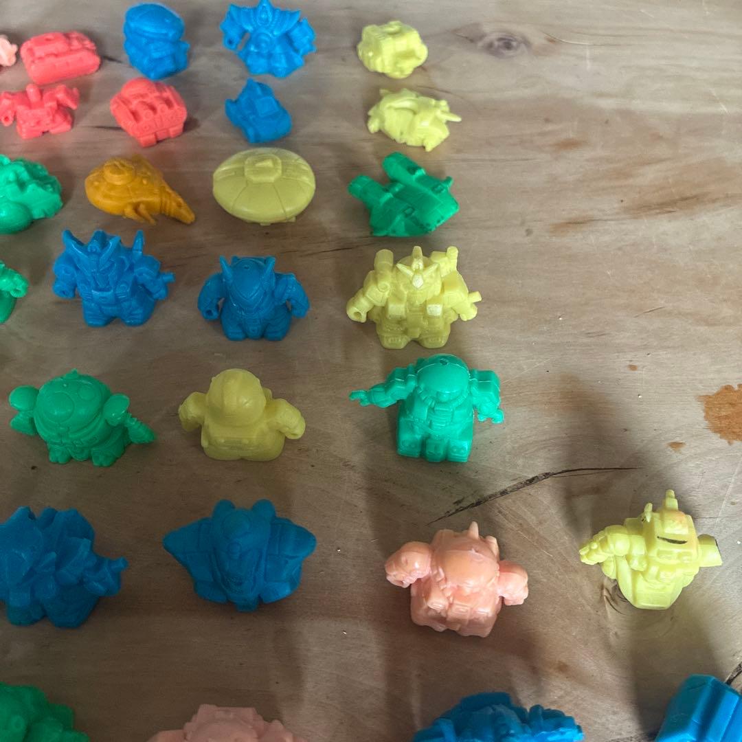 ガン消し91個➕武器など！！！　SDガンダム　ガシャポン戦士