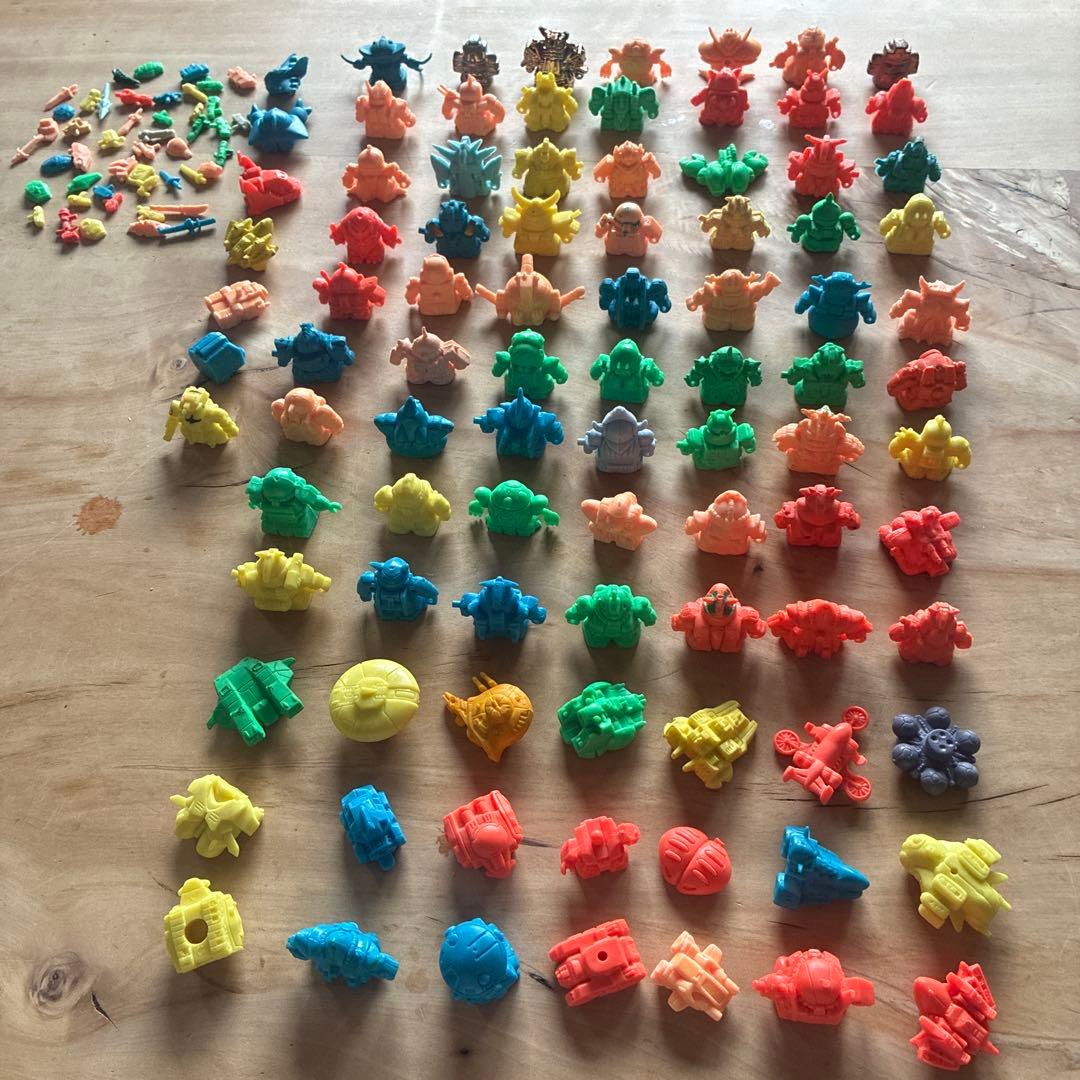 ガン消し91個➕武器など！！！　SDガンダム　ガシャポン戦士