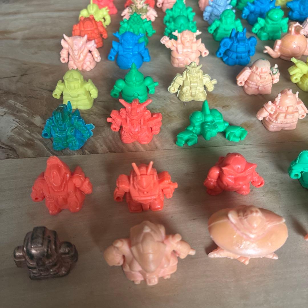 ガン消し91個➕武器など！！！　SDガンダム　ガシャポン戦士